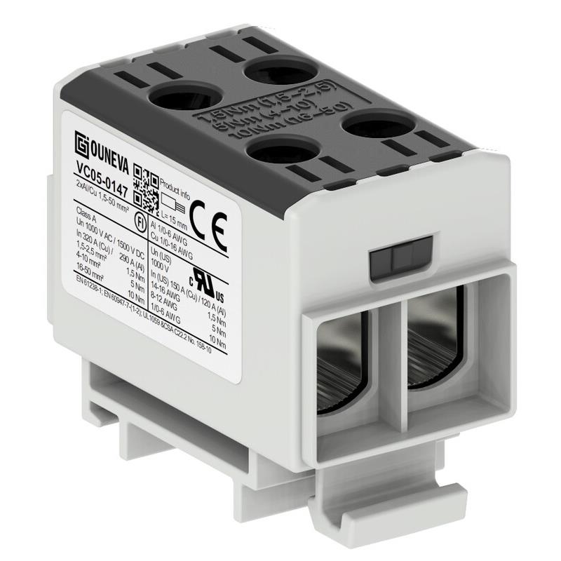 OTL 2XAL/CU 1,5-50MM BLACK