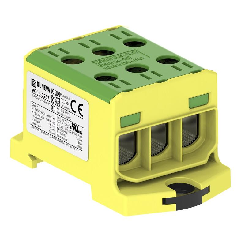 OTL 3XAL/CU 1,5-50MM YE/GR