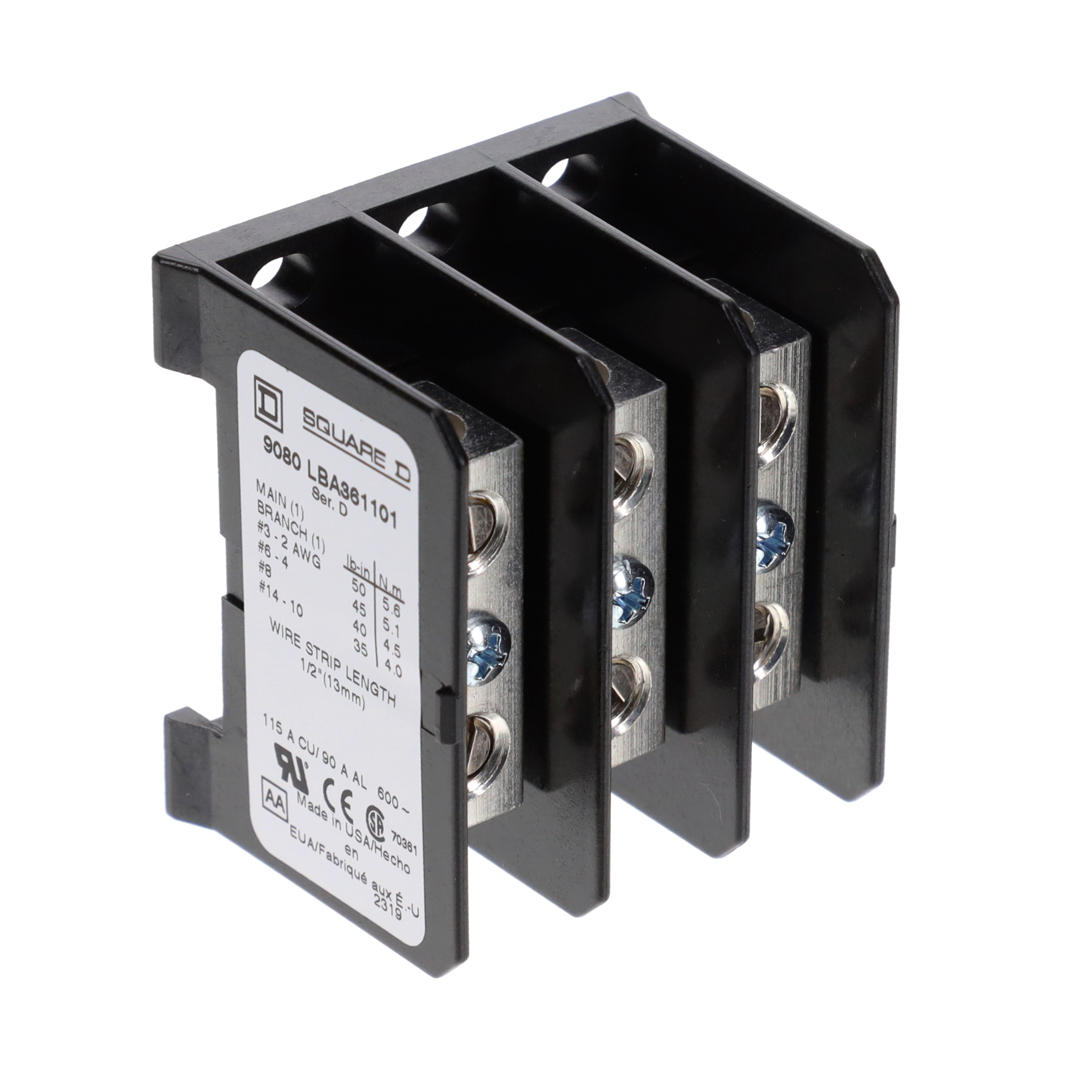 PWR DISTR BLK 600V 115A PWR DISTR BLK 600V 115A