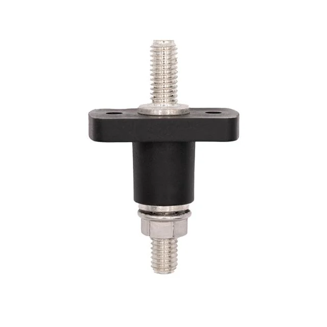 CONN 5/16" FEED THRU BLACK CONN 5/16" FEED THRU BLACK