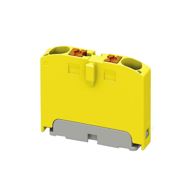 TERM BLK 2POS YELLOW TERM BLK 2POS YELLOW