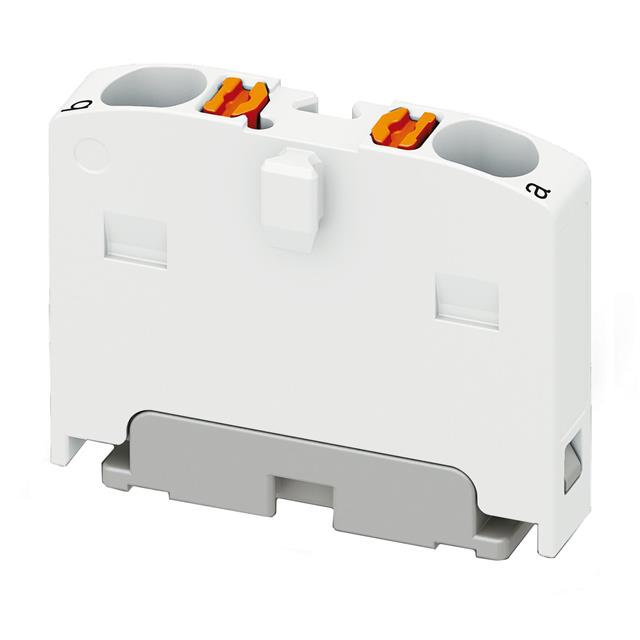 TERM BLK 2POS WHITE TERM BLK 2POS WHITE