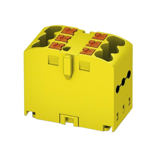 TERM BLK 6POS YELLOW