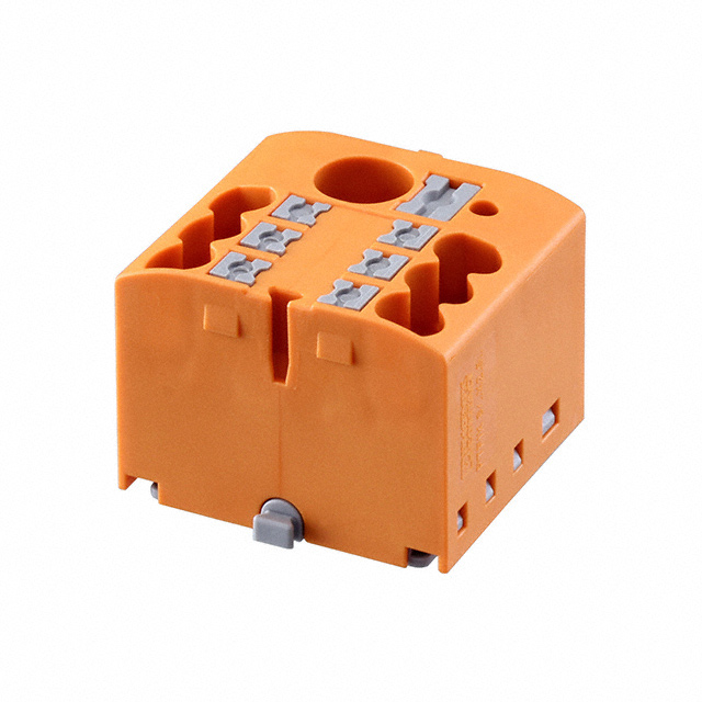 TERM BLK 7POS ORANGE