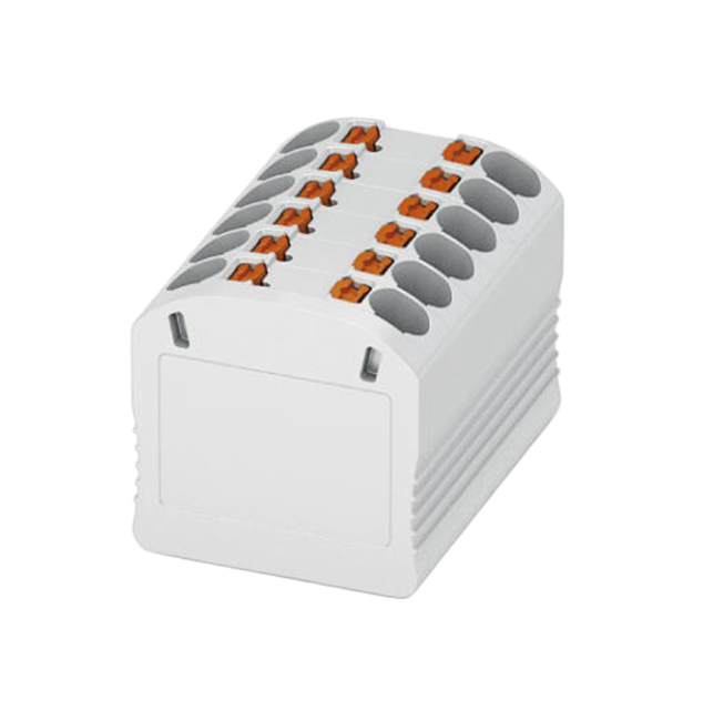 TERM BLK 12POS WHITE