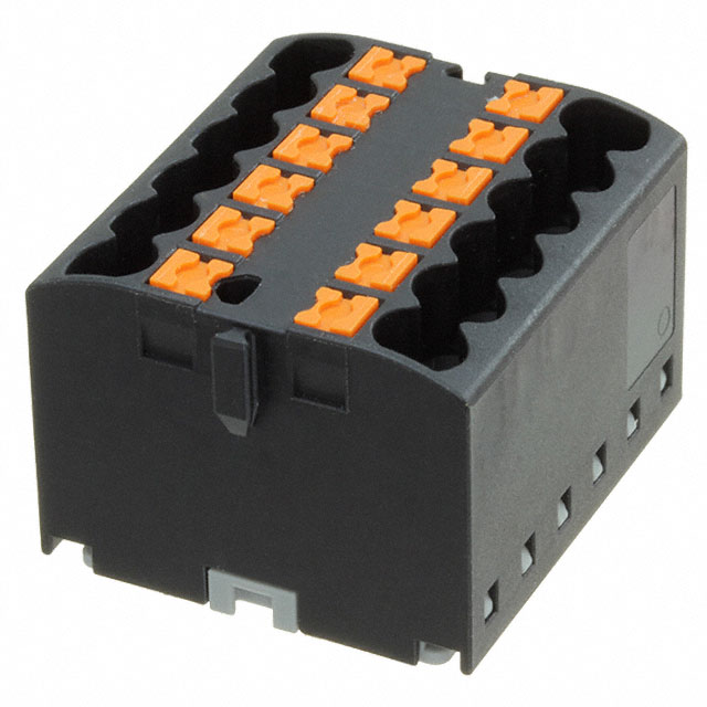 TERM BLK 12POS BLACK