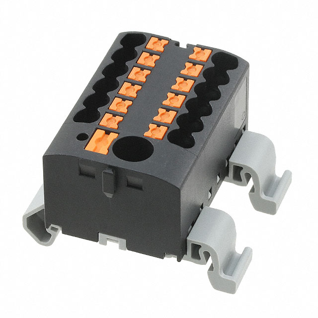 TERM BLK 13POS BLACK