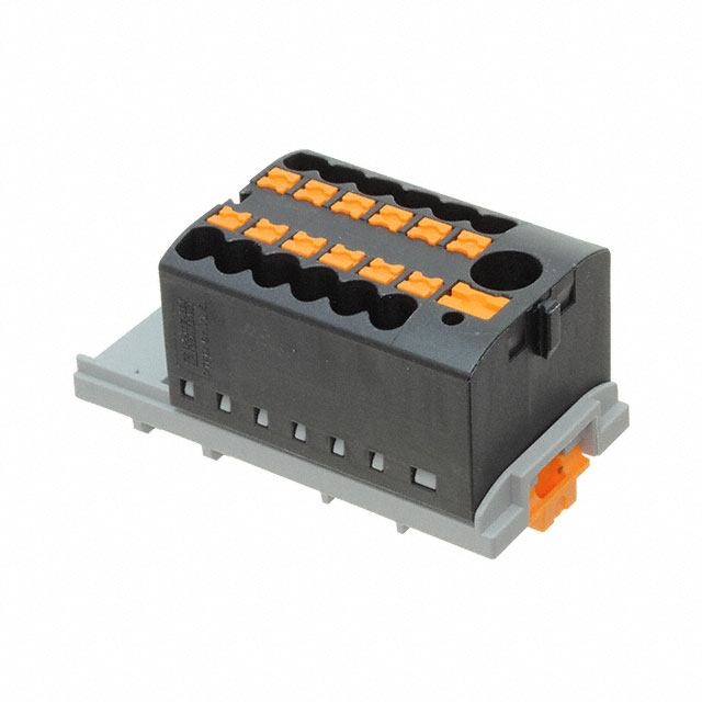 TERM BLK 13POS BLACK