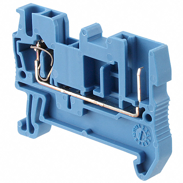 TERM BLK 2POS BLUE TERM BLK 2POS BLUE