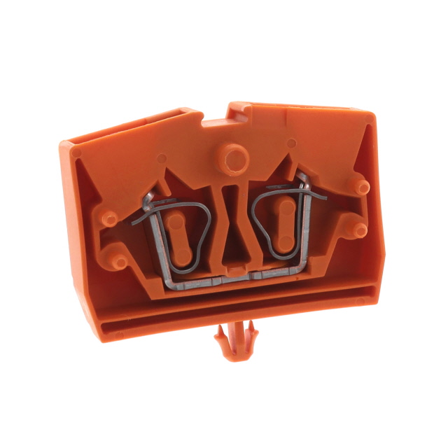 TERM BLK 2POS ORANGE