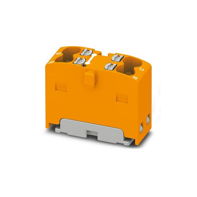 TERM BLK 4POS ORANGE