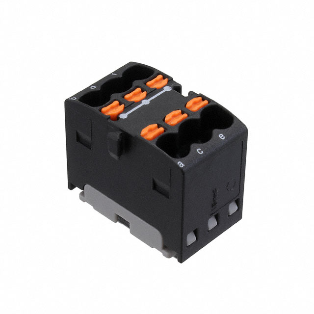 TERM BLK 6POS BLACK TERM BLK 6POS BLACK