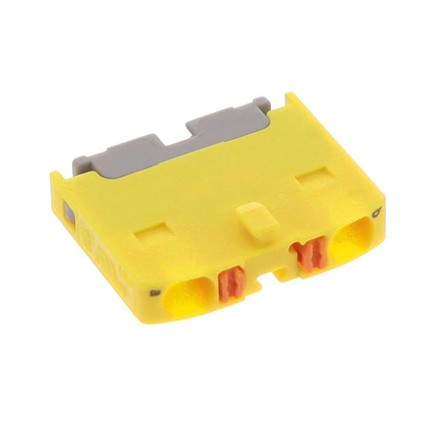 TERM BLK 2POS YELLOW TERM BLK 2POS YELLOW