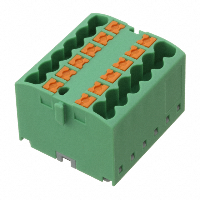 TERM BLK 12POS GREEN