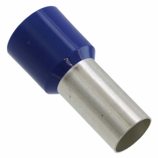 CONN FERRULE DIN 1/0AWG BLUE