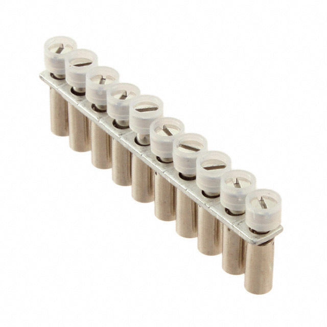 JUMPER TERM BLK 10POS SCREW-IN