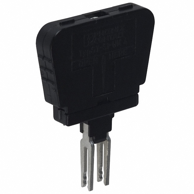 CONN TERM BLK FUSE PLUG BLACK