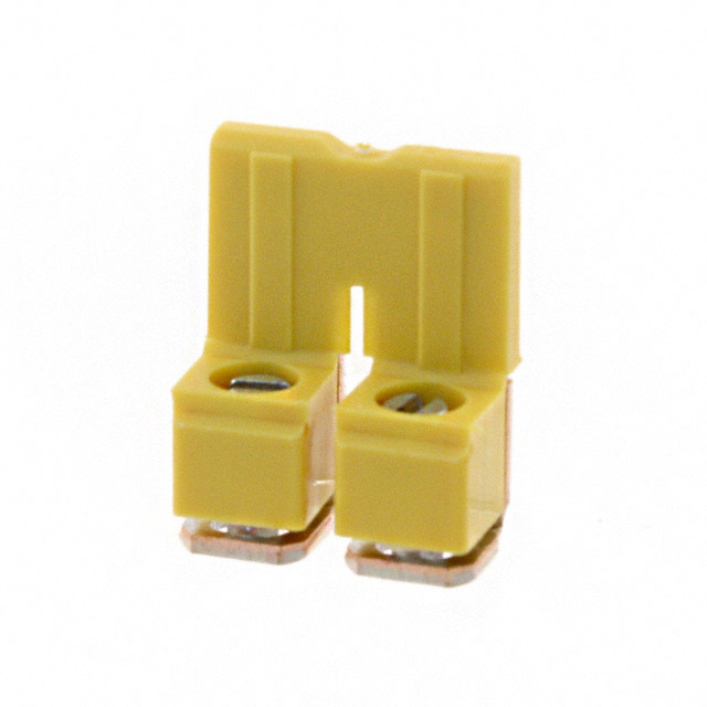 JUMPER TERM BLK 2POS SCREW-IN