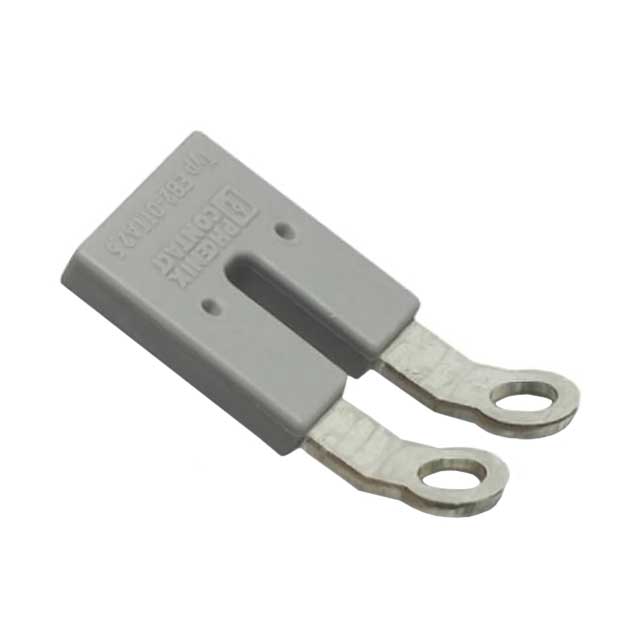 JUMPER TERM BLK 2POS FLAT PIN