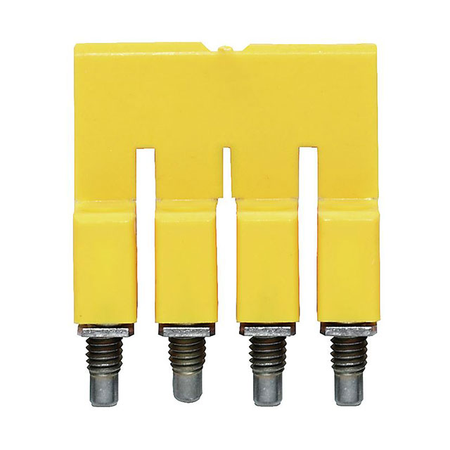 JUMPER TERM BLK 4POS SCREW-IN