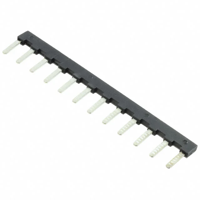 JUMPER TERM BLK 12POS FLAT PIN