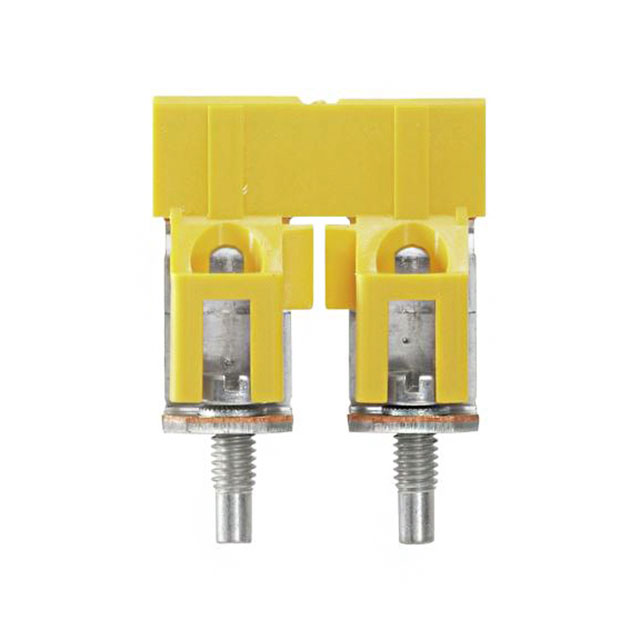 JUMPER TERM BLK 2POS SCREW-IN