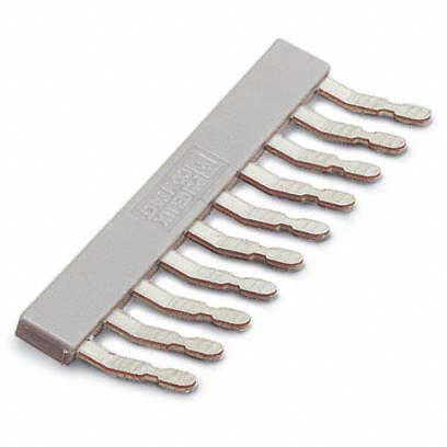 JUMPER TERM BLK 10POS FLAT PIN