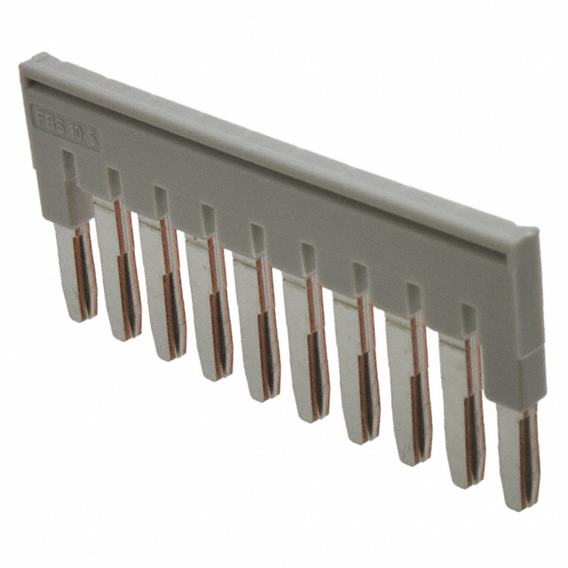 JUMPER TERM BLK 10POS FLAT PIN