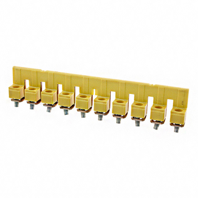 JUMPER TERM BLK 10POS SCREW-IN