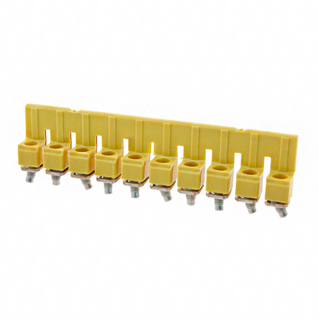 JUMPER TERM BLK 10POS SCREW-IN
