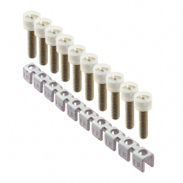 JUMPER TERM BLK 10POS SCREW-IN