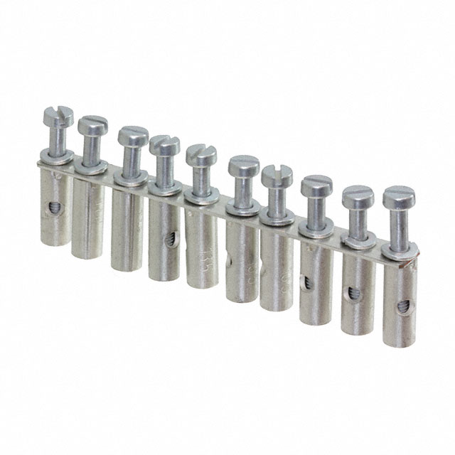 JUMPER TERM BLK 10POS SCREW-IN