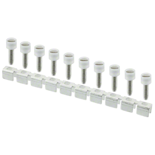 JUMPER TERM BLK 10POS SCREW-IN