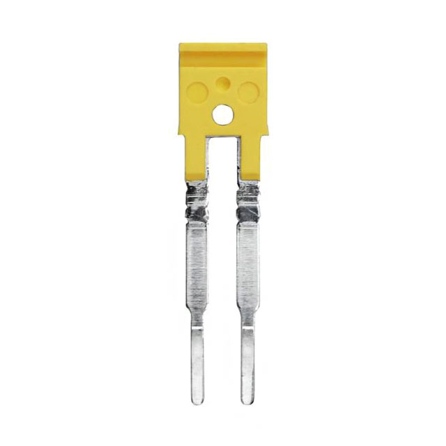 JUMPER TERM BLK 2POS FLAT PIN