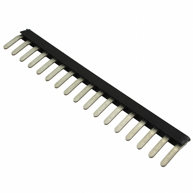 JUMPER TERM BLK 17POS FLAT PIN