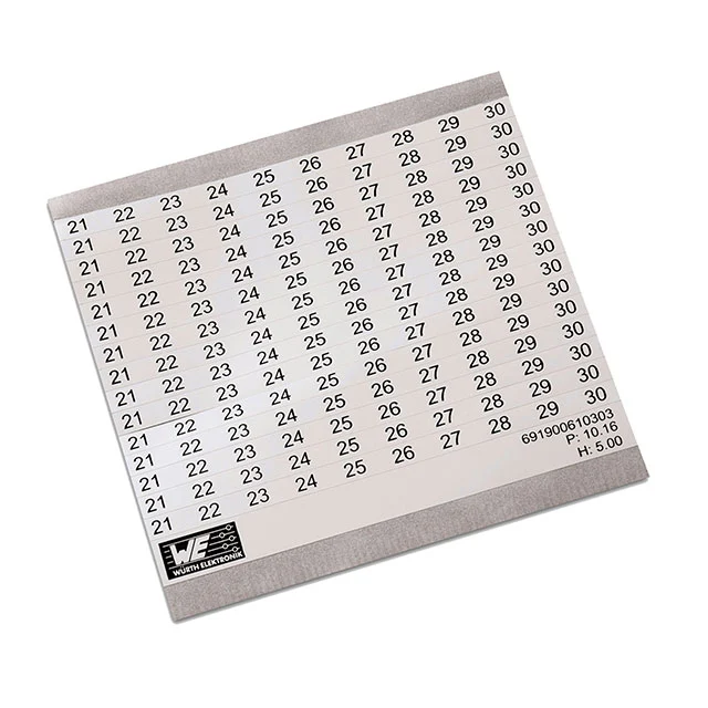 ADHESIVE MARKER CARD HORIZONTAL ADHESIVE MARKER CARD HORIZONTAL