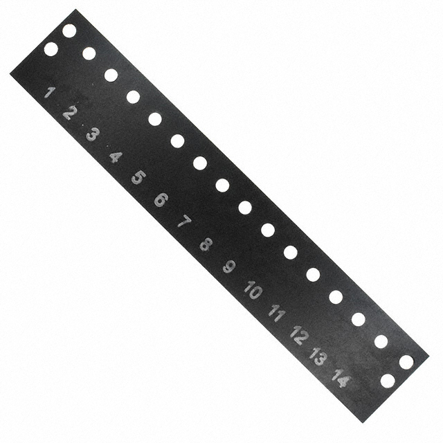 BARRIER BLOCK MARKER STRIP 14POS BARRIER BLOCK MARKER STRIP 14POS