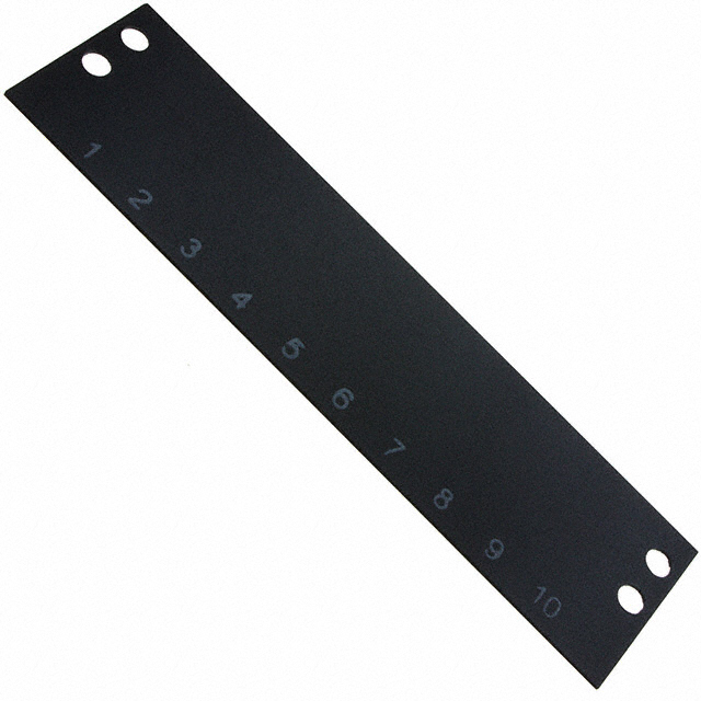 BARRIER BLOCK MARKER STRIP 10POS BARRIER BLOCK MARKER STRIP 10POS
