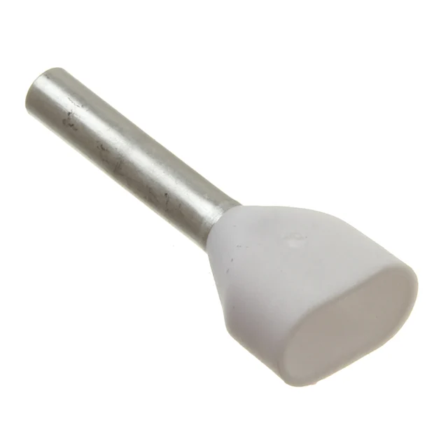 CONN FERRULE 2 X 18AWG WHT CONN FERRULE 2 X 18AWG WHT