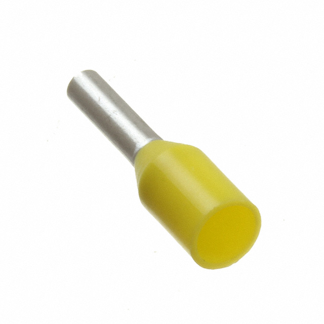 CONN FERRULE 17AWG YLW