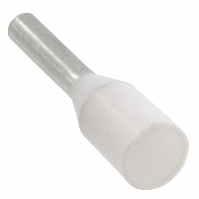 CONN FERRULE 18AWG WHITE CONN FERRULE 18AWG WHITE