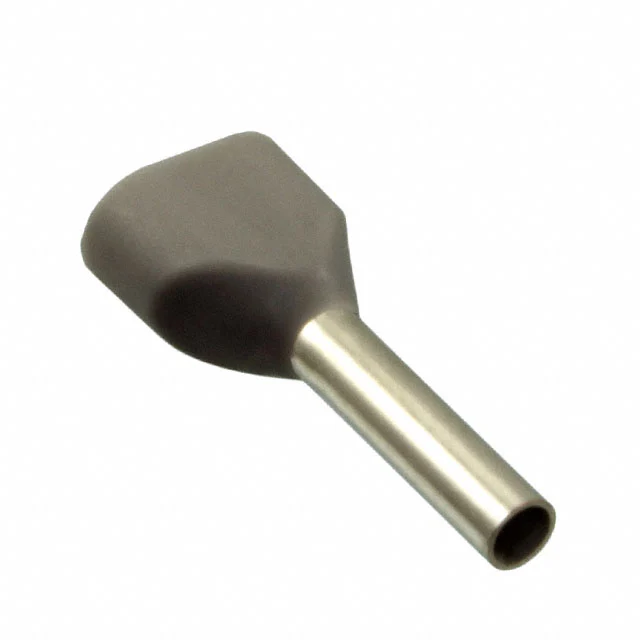 CONN FERRL DIN 2X18AWG GRY CONN FERRL DIN 2X18AWG GRY