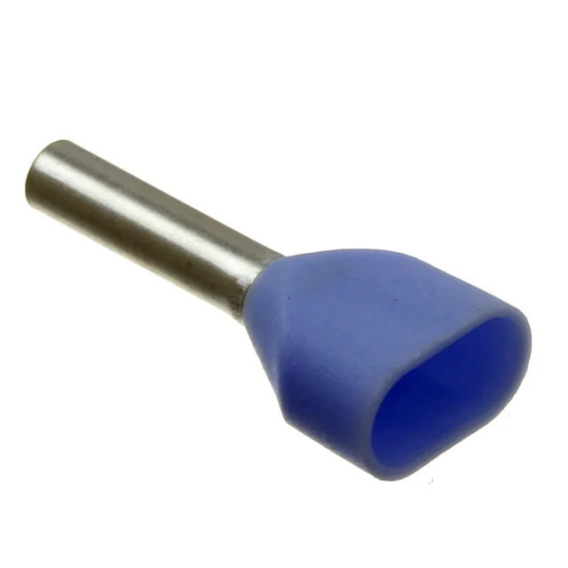 CONN FERRULE 2X18AWG BLUE CONN FERRULE 2X18AWG BLUE