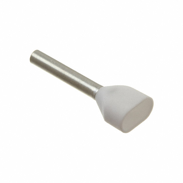 CONN FERRULE 2 X 18AWG WHT CONN FERRULE 2 X 18AWG WHT