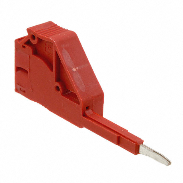 CONN TERM BLK TEST PLG ADPT RED CONN TERM BLK TEST PLG ADPT RED