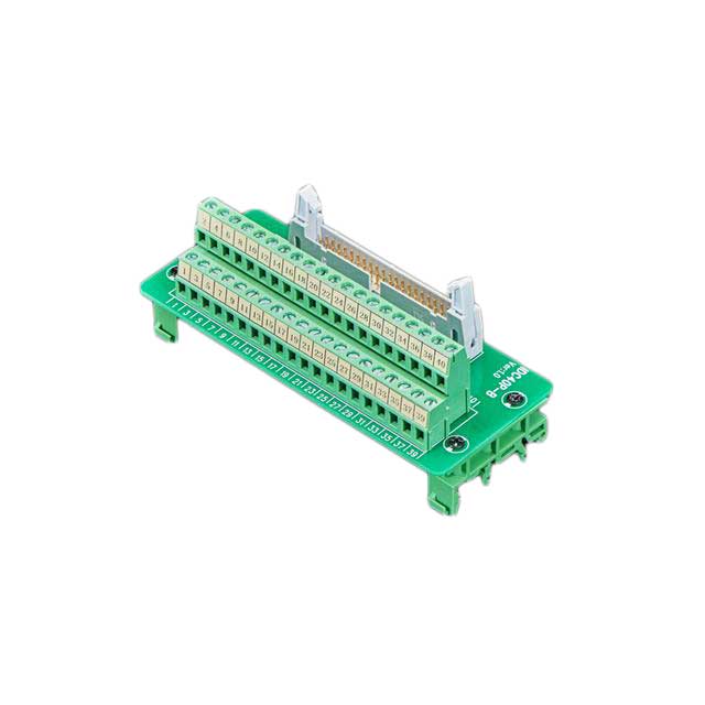 DIN RAIL 2X20 IDC TO TERM BLOCK DIN RAIL 2X20 IDC TO TERM BLOCK