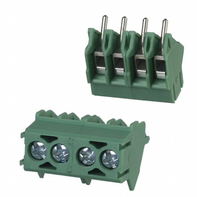 TERM BLOCK 4POS 45DEG 3.5MM PCB TERM BLOCK 4POS 45DEG 3.5MM PCB