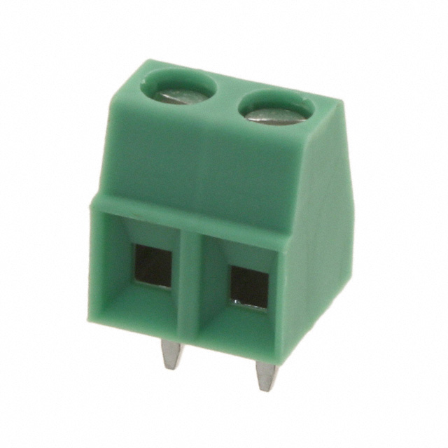 TERM BLK 2P SIDE ENT 3.81MM PCB