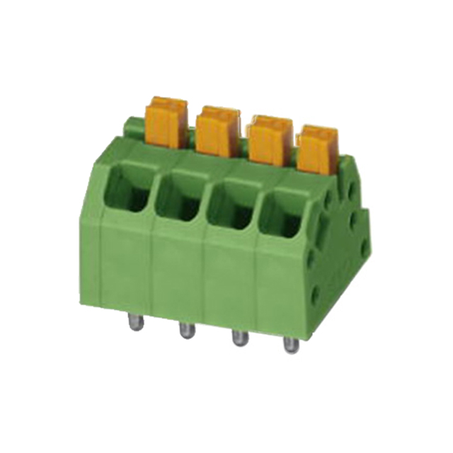 TERM BLOCK 4POS 45DEG 3.5MM PCB