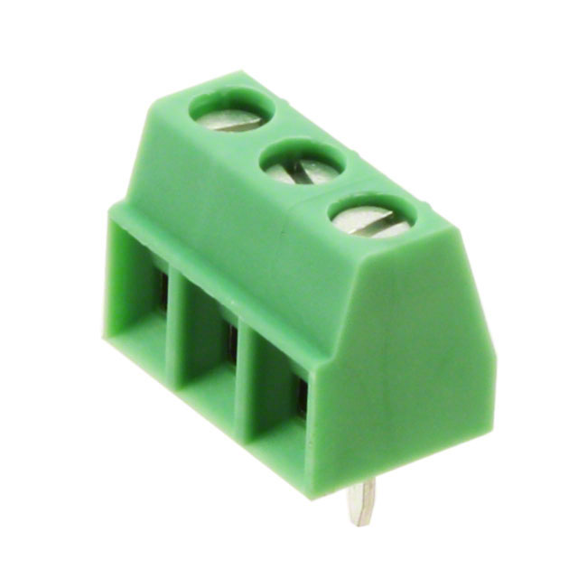 TERM BLK 3P SIDE ENT 3.81MM PCB